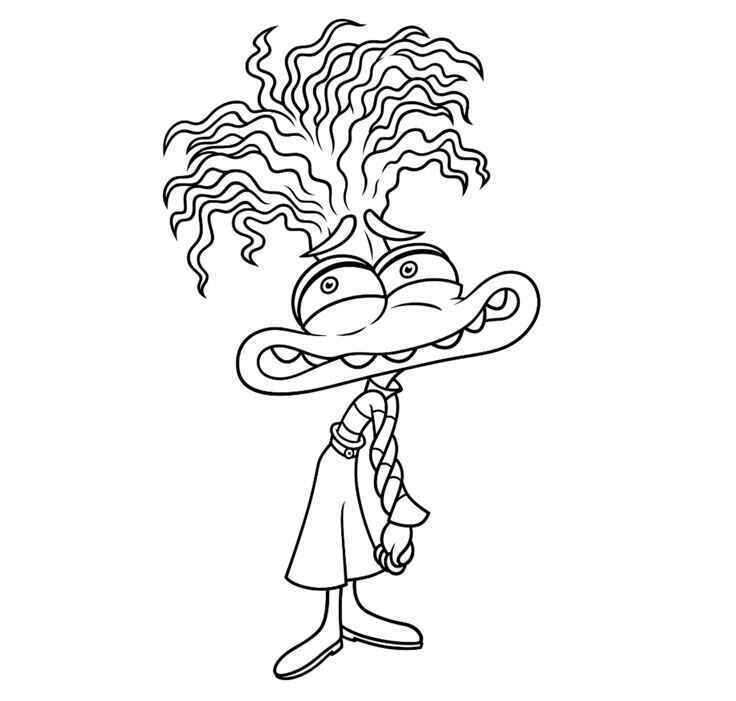 Angst Alles Steht Kopf Ausmalbilder 025