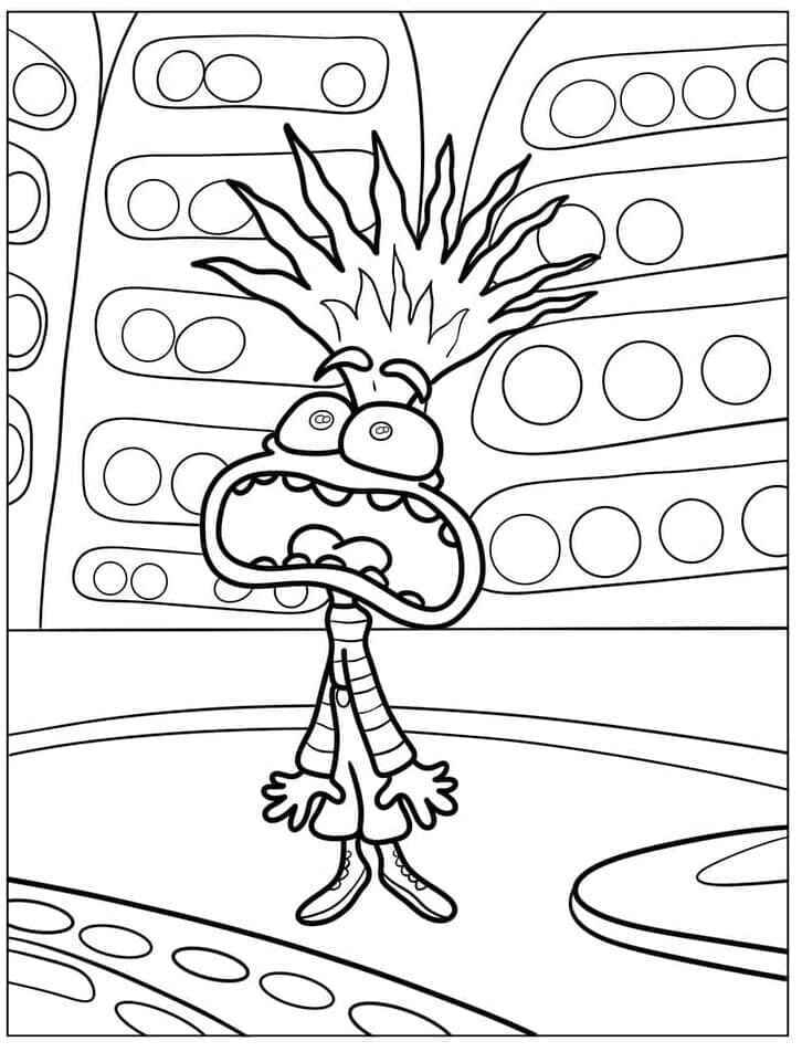 Angst Alles Steht Kopf Ausmalbilder 130