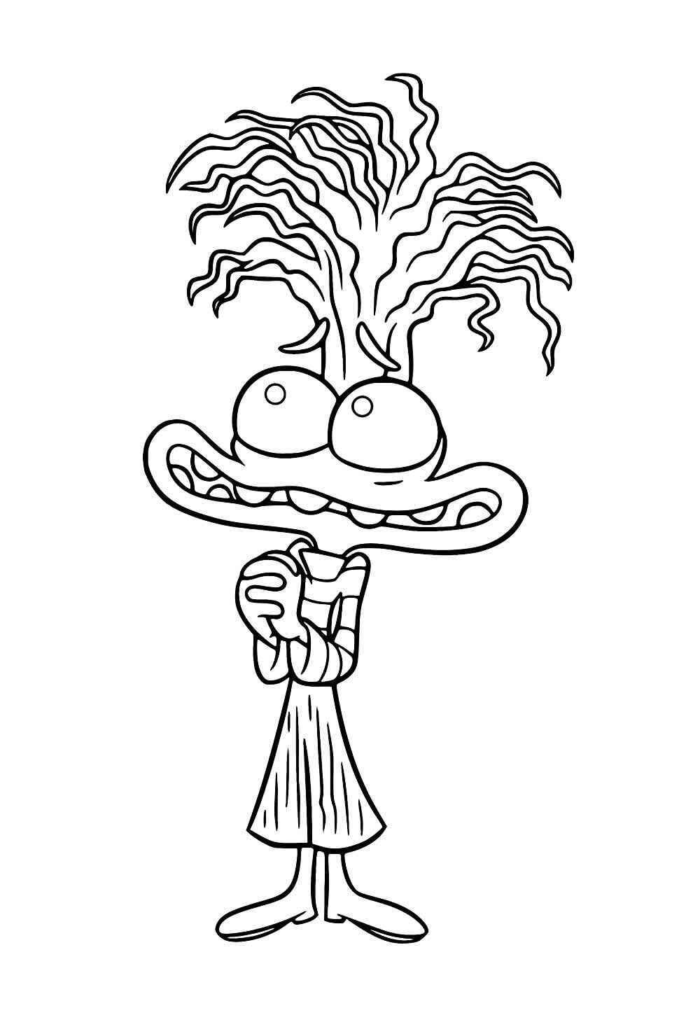 Angst Alles Steht Kopf Ausmalbilder 195