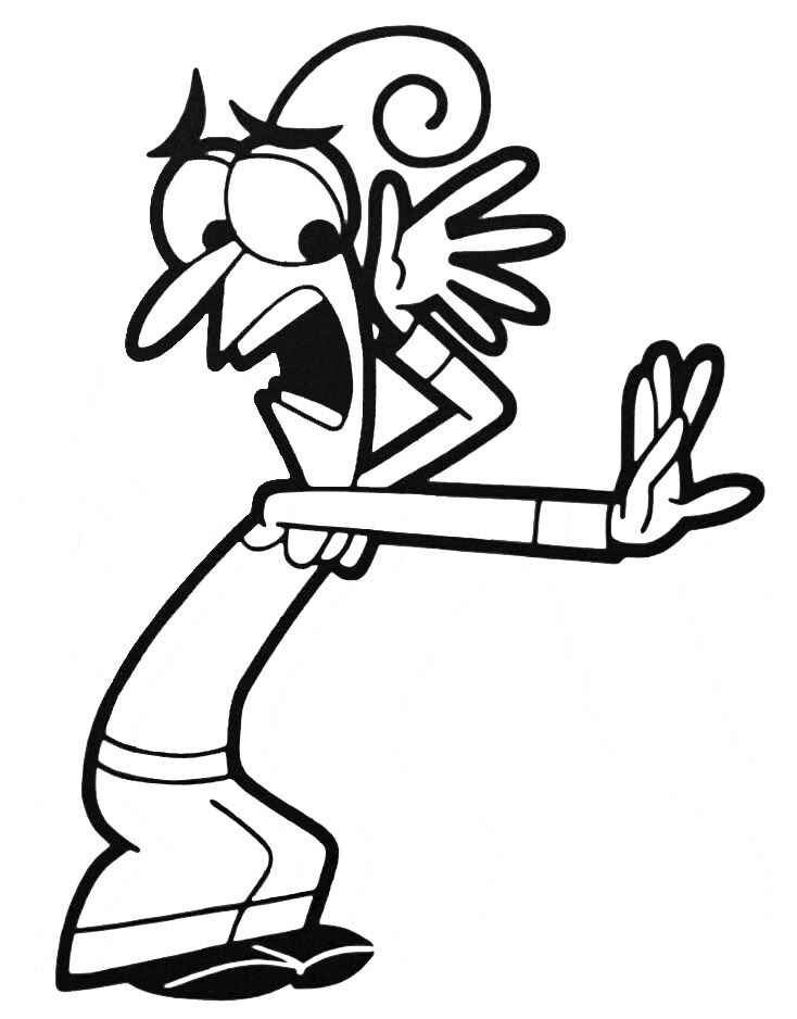 Angst von innen nach außen Ausmalbilder 040