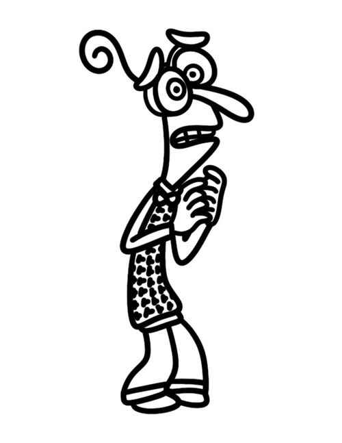 Angst von innen nach außen Ausmalbilder 655