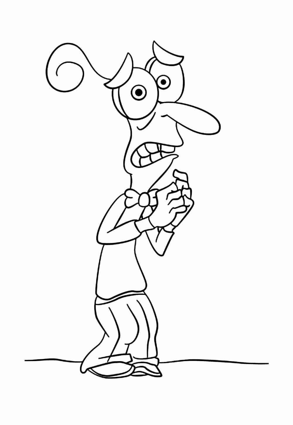 Angst von innen nach außen Ausmalbilder 779