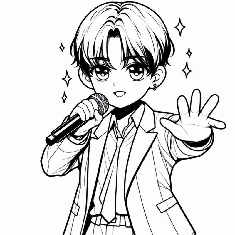 Anime Ausmalbilder 002