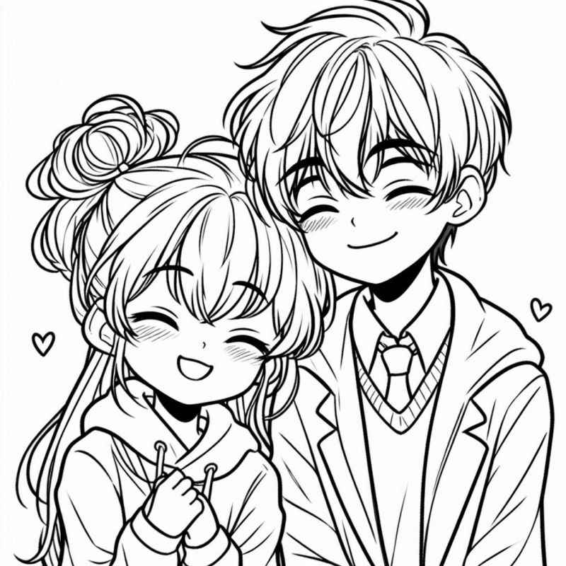 Anime Ausmalbilder 020