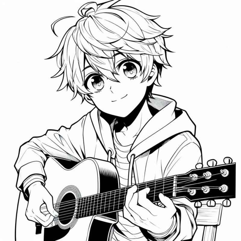 Anime Ausmalbilder 112