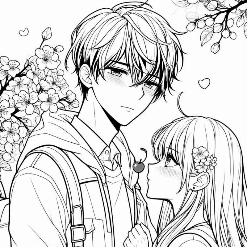 Anime Ausmalbilder 250