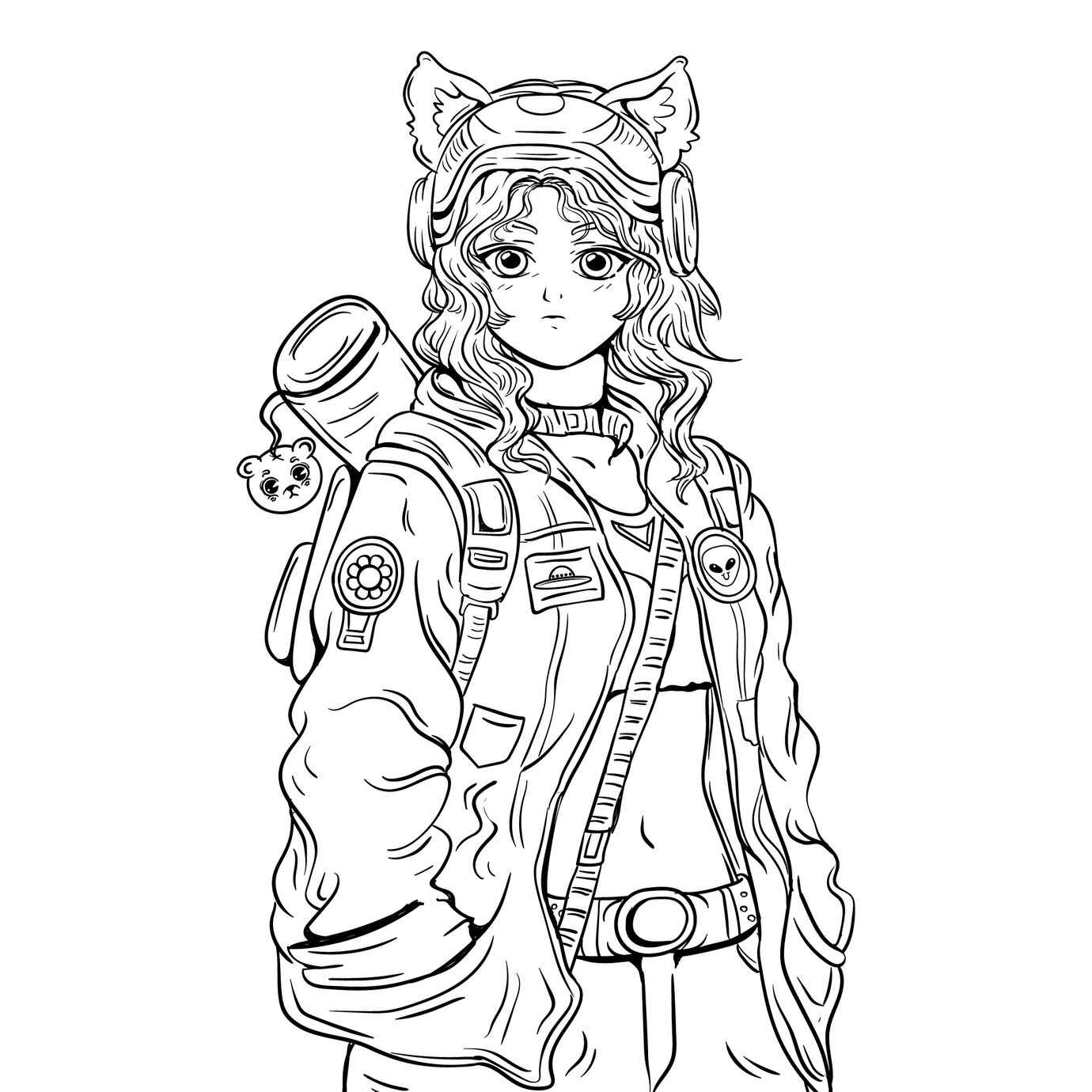 Anime Ausmalbilder 267