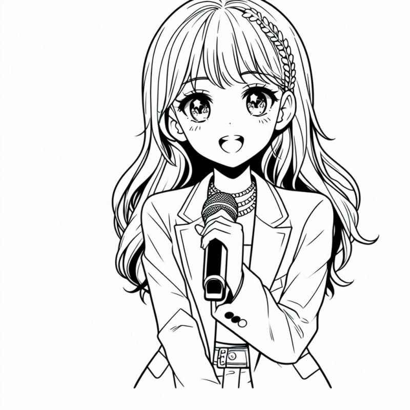 Anime Ausmalbilder 379