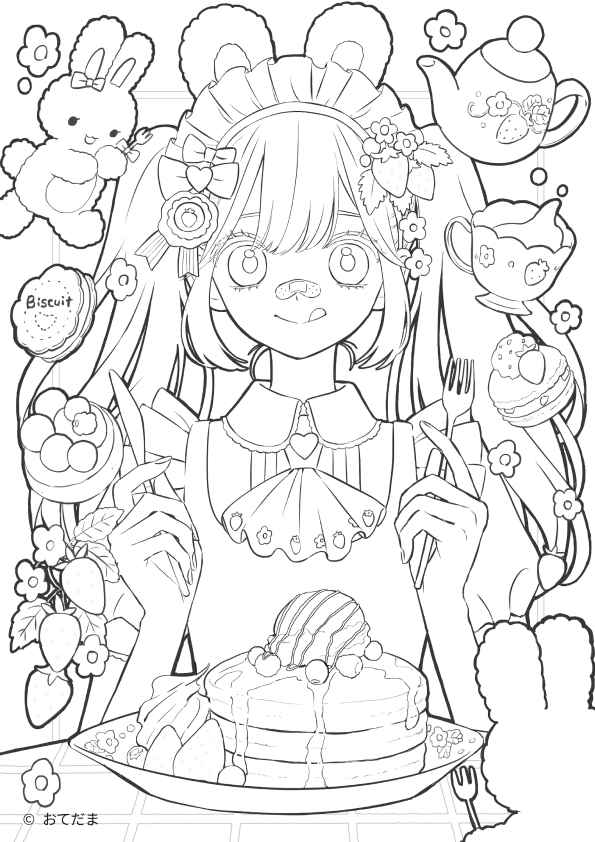 Anime Ausmalbilder 412