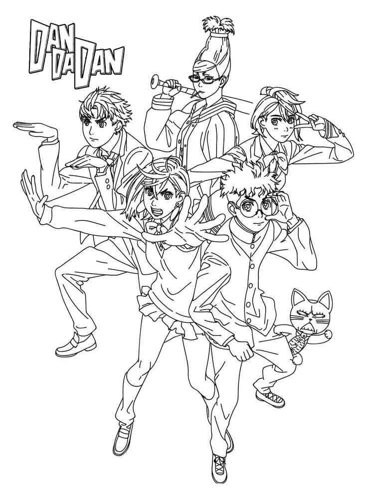 Anime Ausmalbilder 428