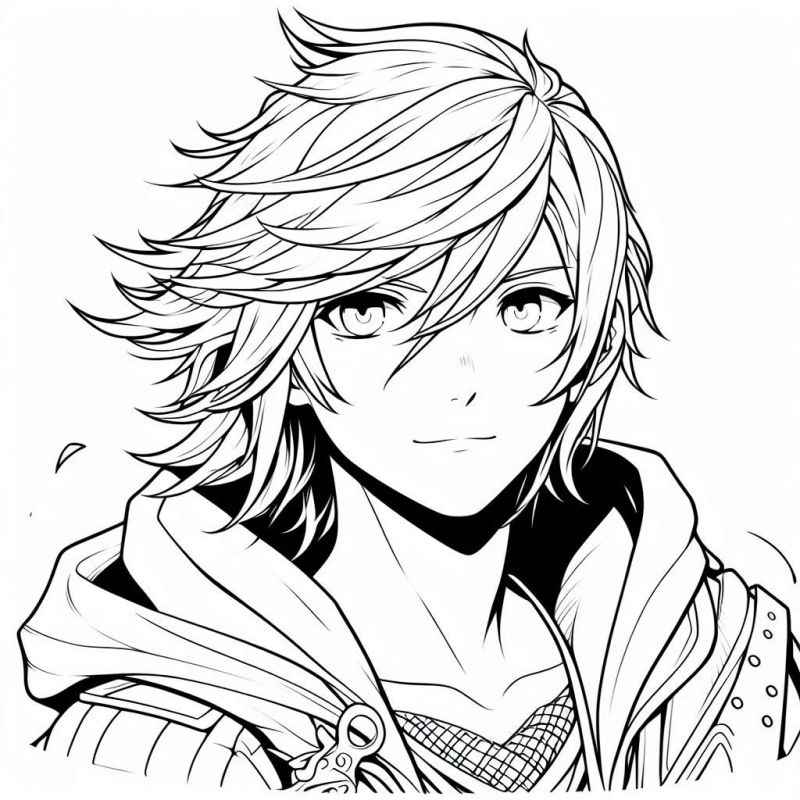 Anime Ausmalbilder 485