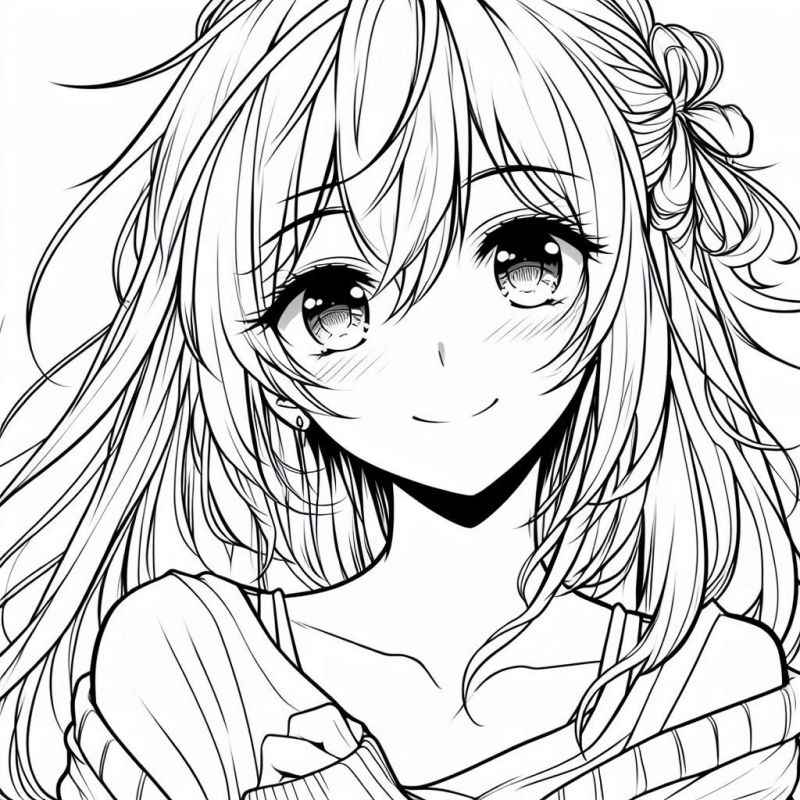 Anime Ausmalbilder 492