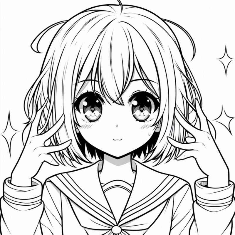 Anime Ausmalbilder 503