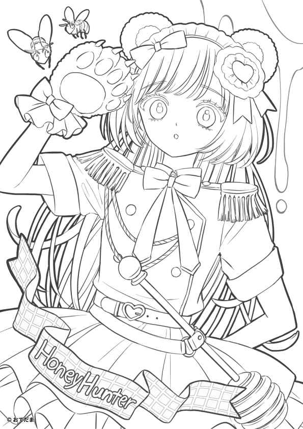 Anime Ausmalbilder 547