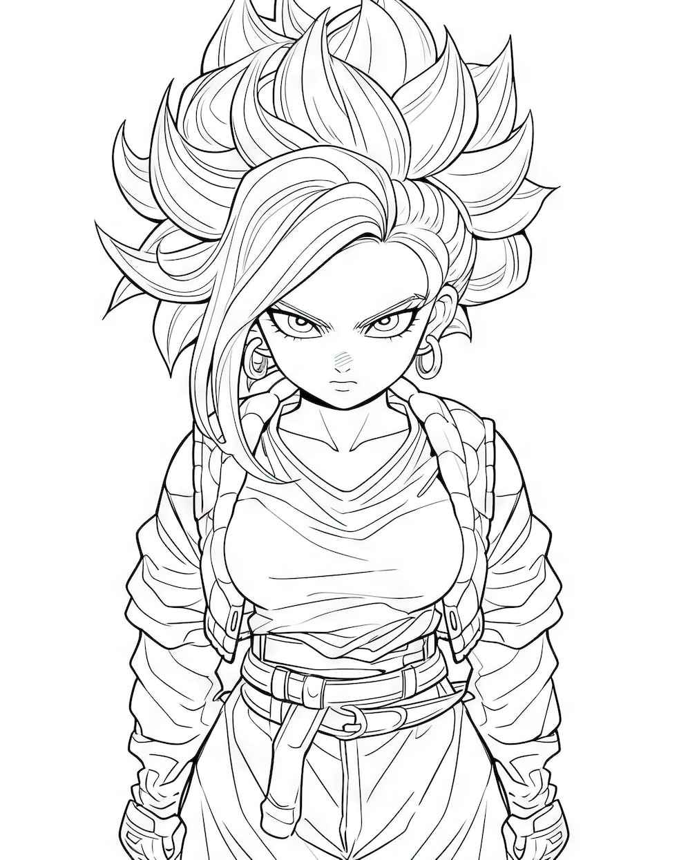 Anime Ausmalbilder 592