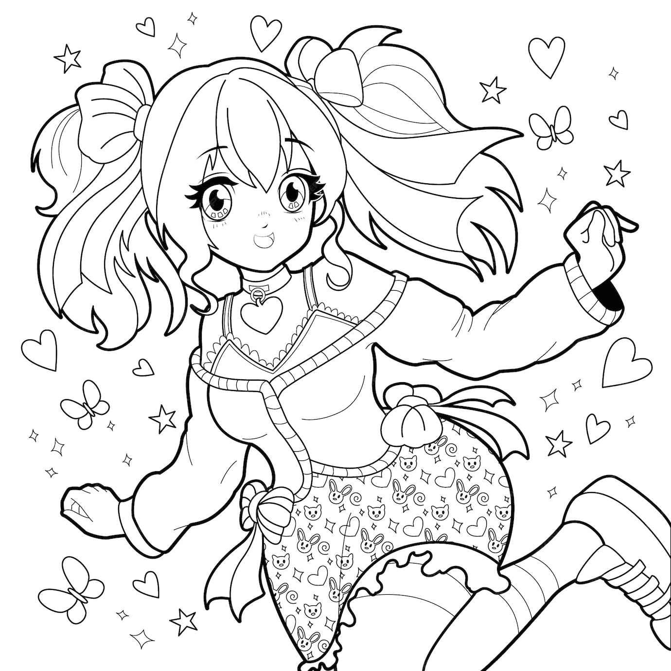 Anime Ausmalbilder 631