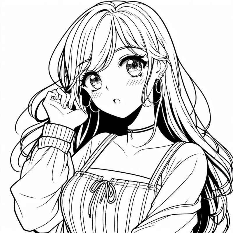 Anime Ausmalbilder 671