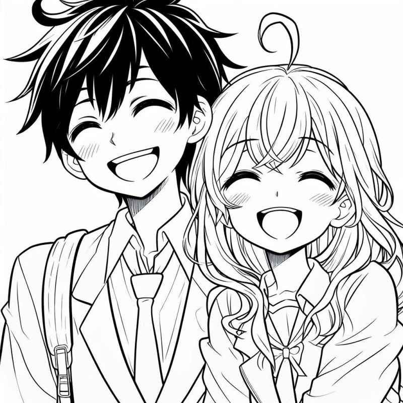 Anime Ausmalbilder 797