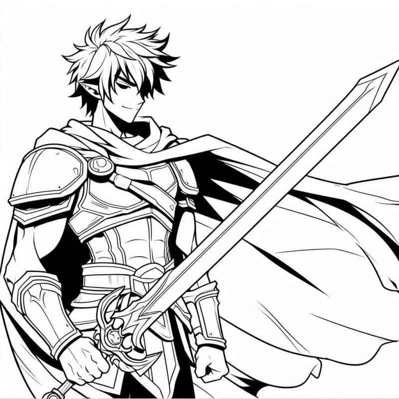 Anime Ausmalbilder 814