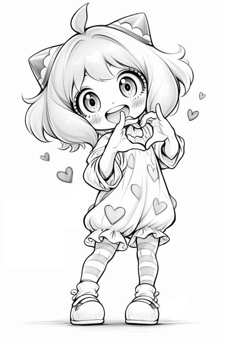 Anya Ausmalbilder 017