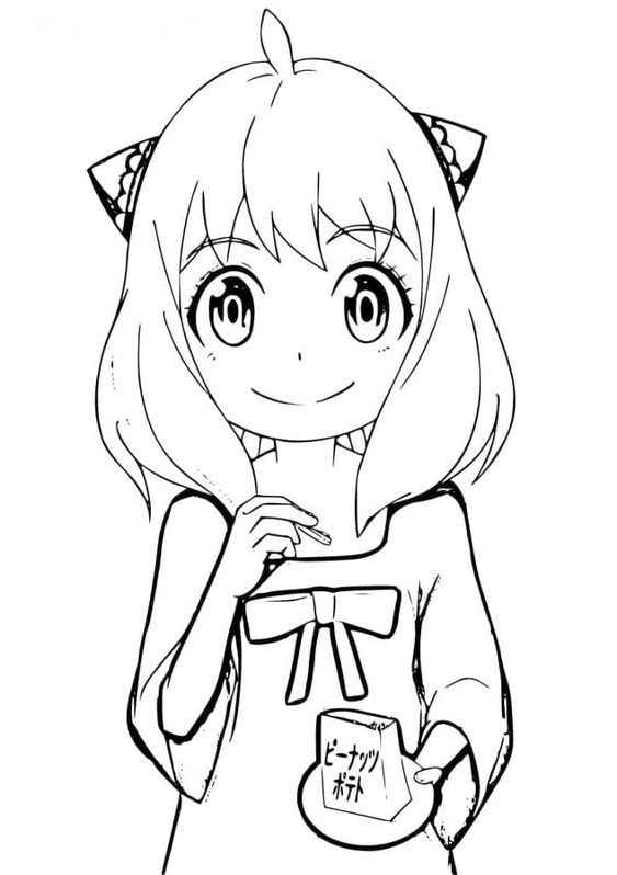 Anya Ausmalbilder 363