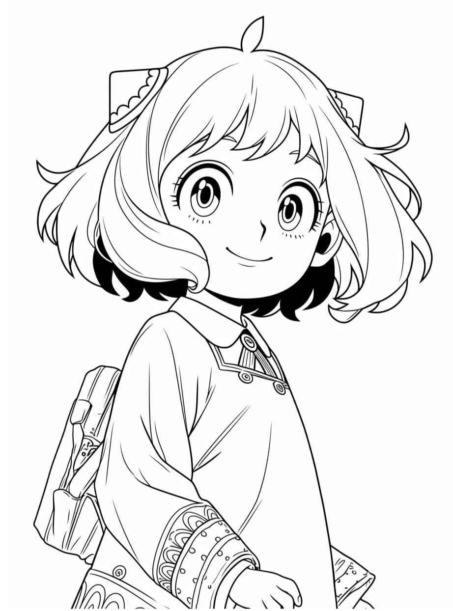 Anya Ausmalbilder 403