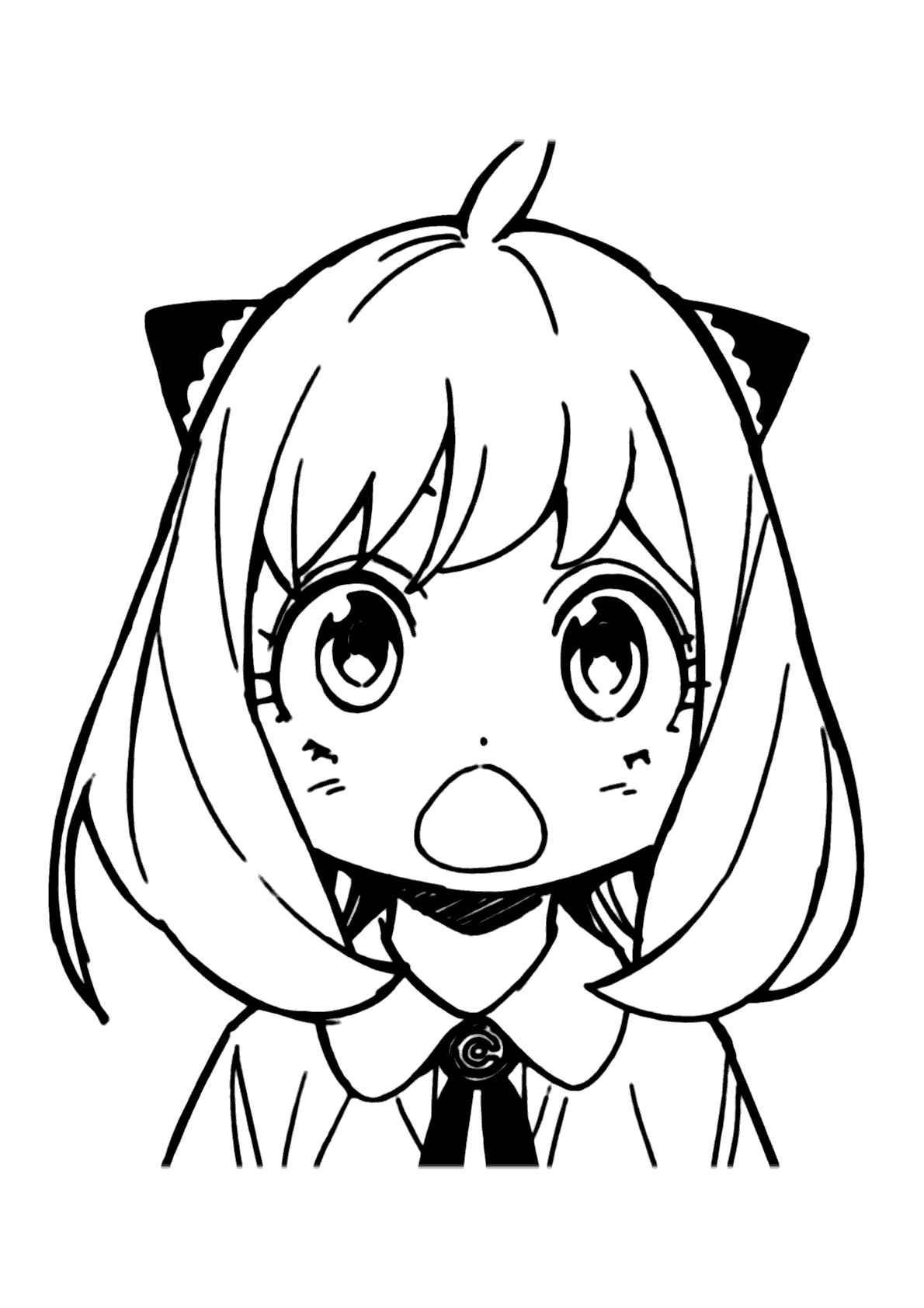 Anya Ausmalbilder 715