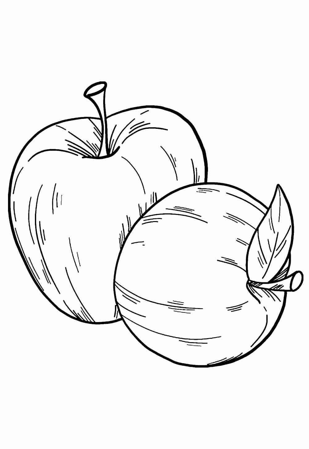 Apfel Ausmalbilder 225