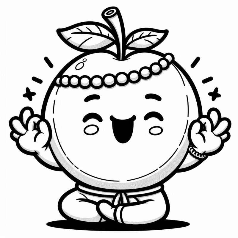 Apfel Ausmalbilder 369