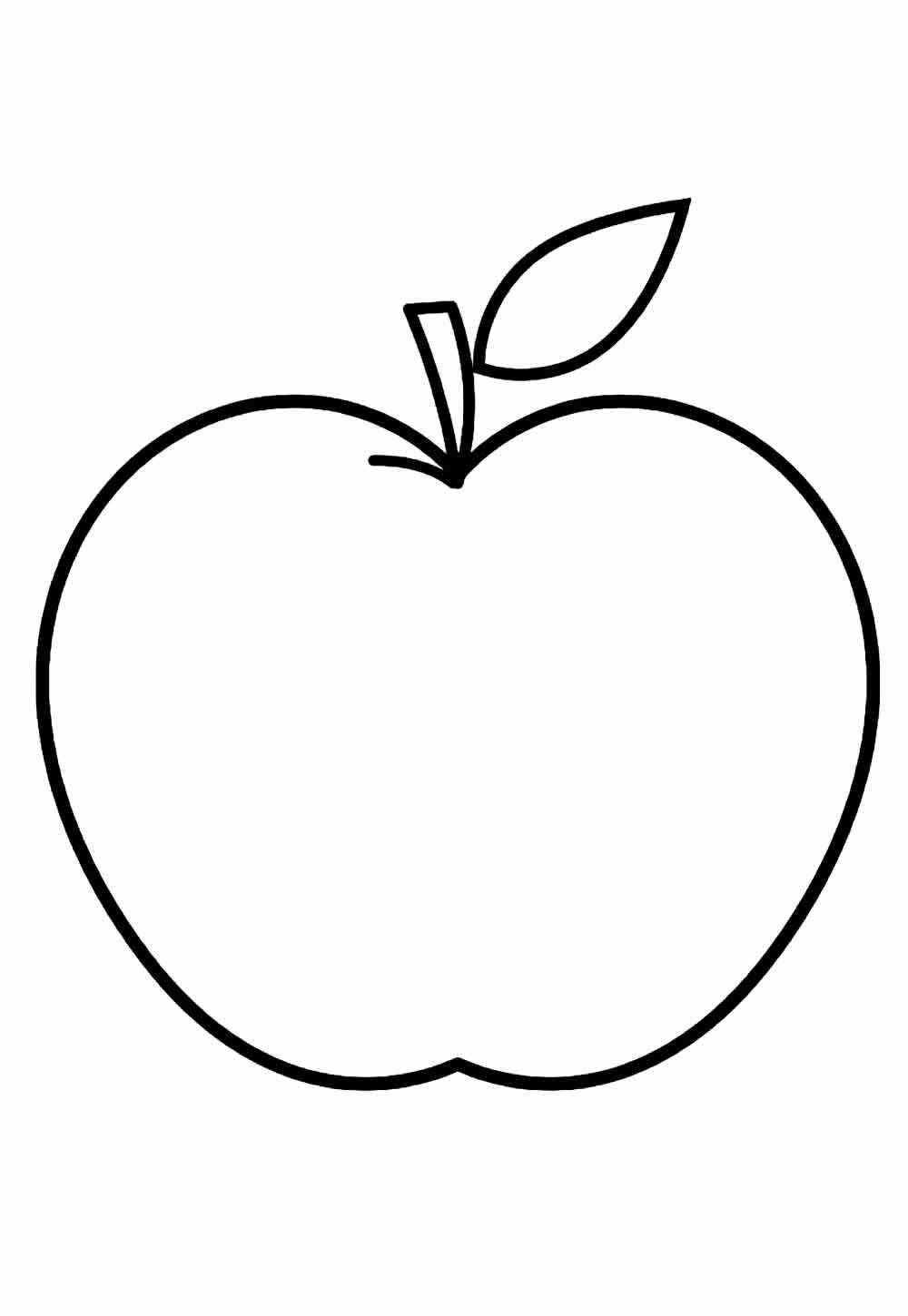 Apfel Ausmalbilder 595