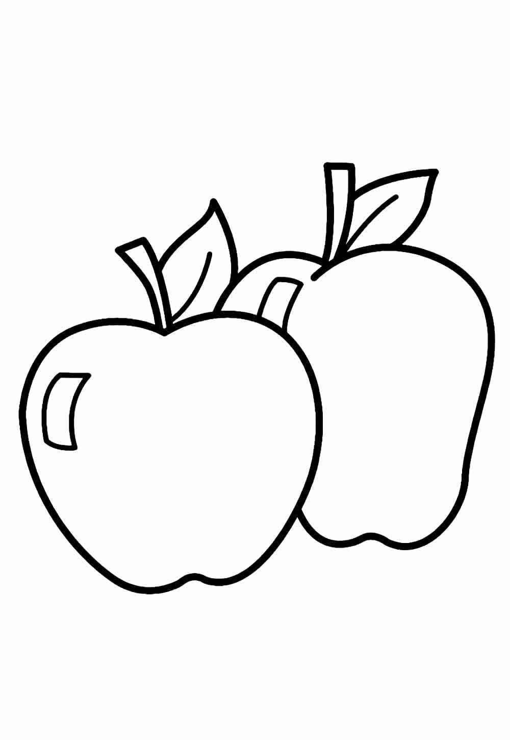 Apfel Ausmalbilder 876