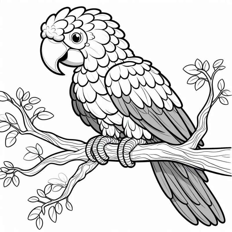 Ara Ausmalbilder 198