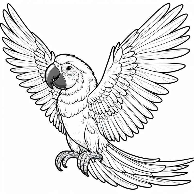 Ara Ausmalbilder 343