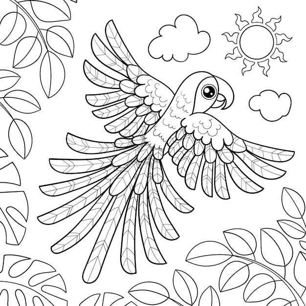 Ara Ausmalbilder 938