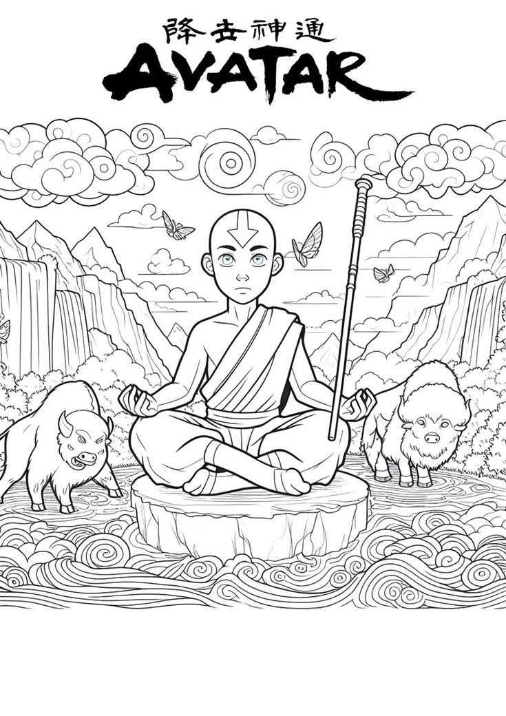 Avatar Ausmalbilder 098