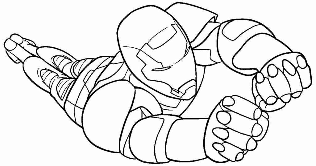 Avengers Ausmalbilder 053