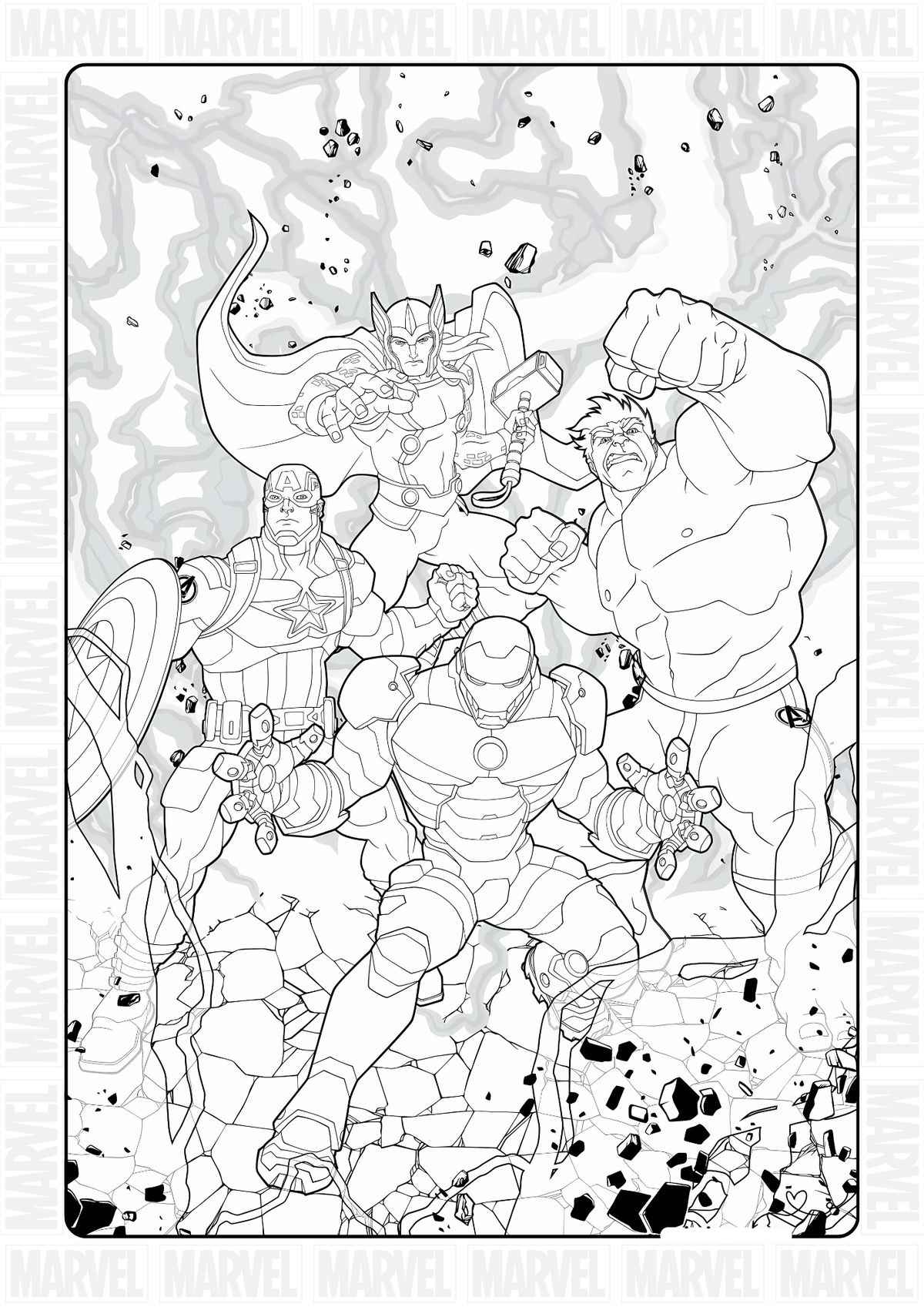 Avengers Ausmalbilder 252