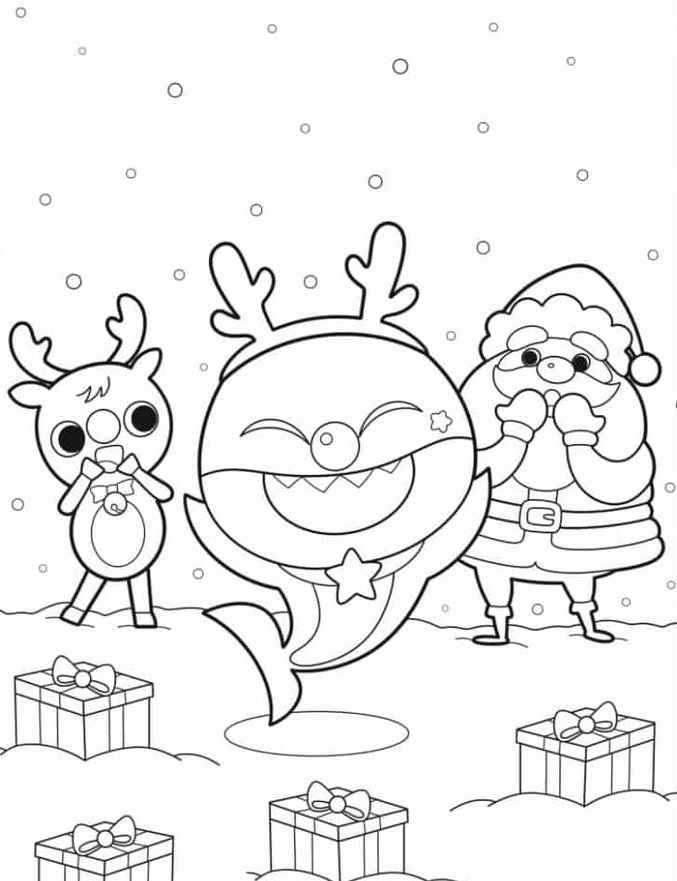 Baby Shark Ausmalbilder 116