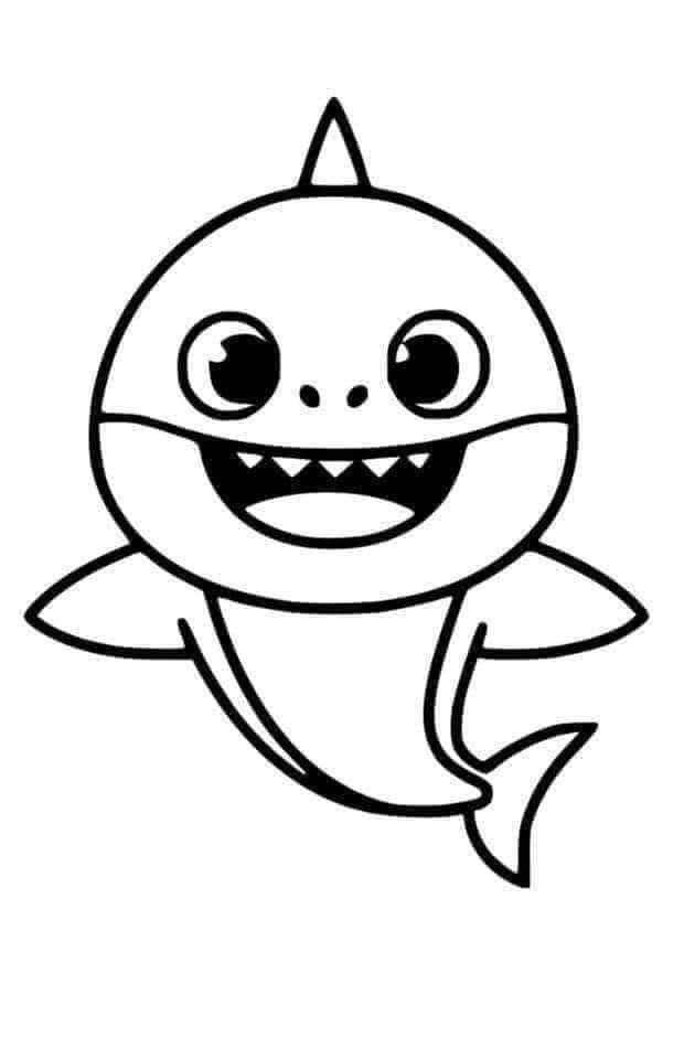 Baby Shark Ausmalbilder 190