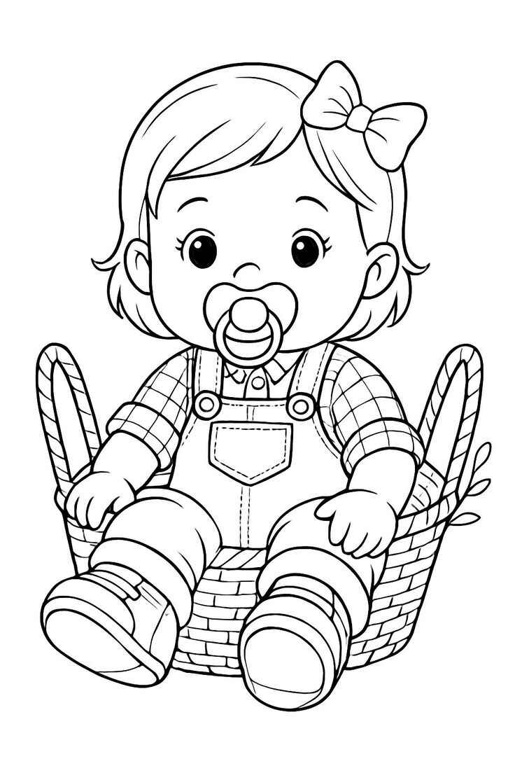 Baby Ausmalbilder 043