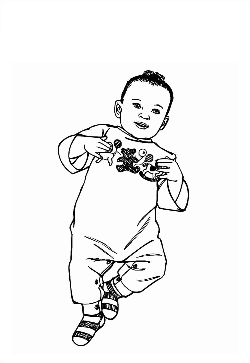 Baby Ausmalbilder 130