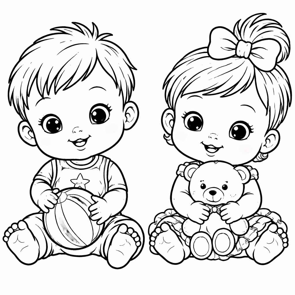 Baby Ausmalbilder 268