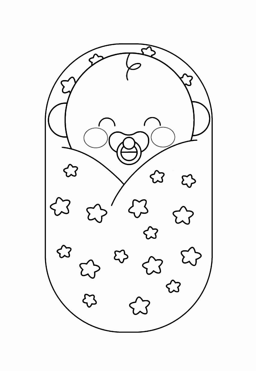 Baby Ausmalbilder 398