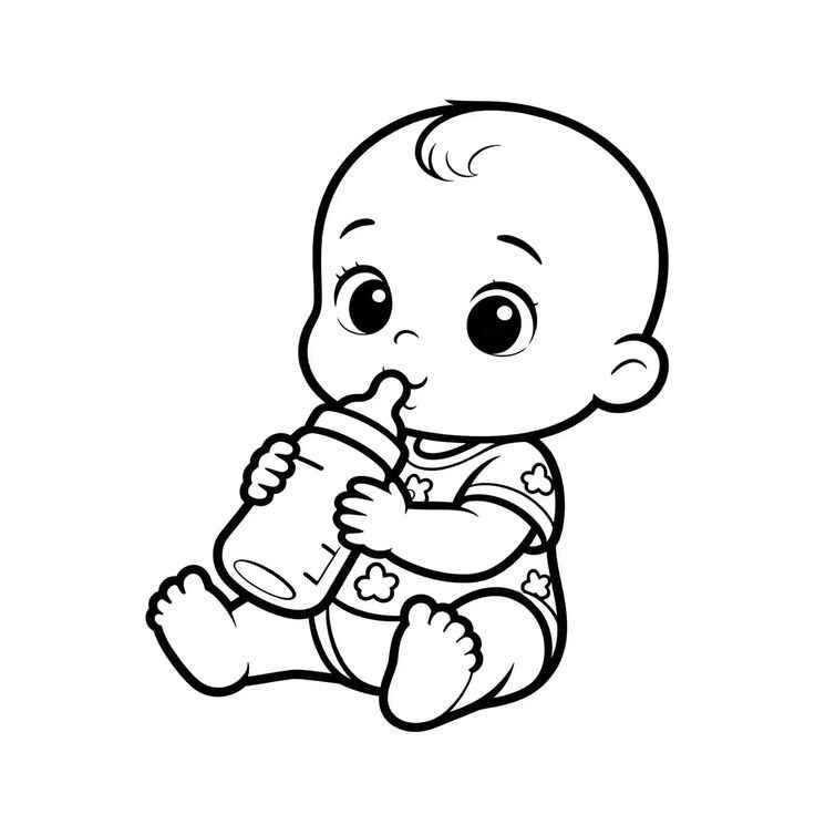 Baby Ausmalbilder 517