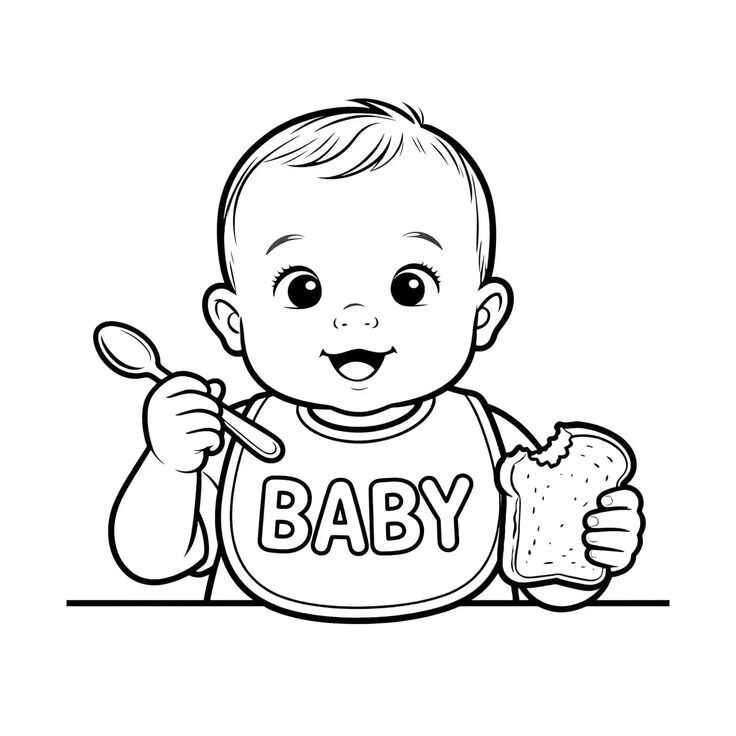 Baby Ausmalbilder 682