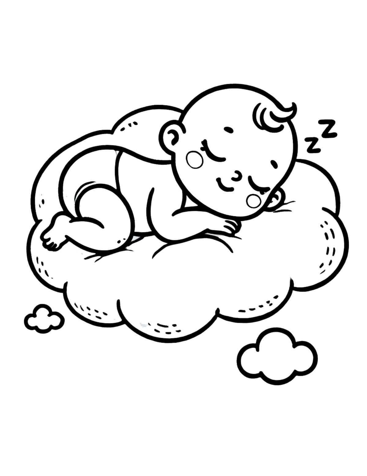 Baby Ausmalbilder 687