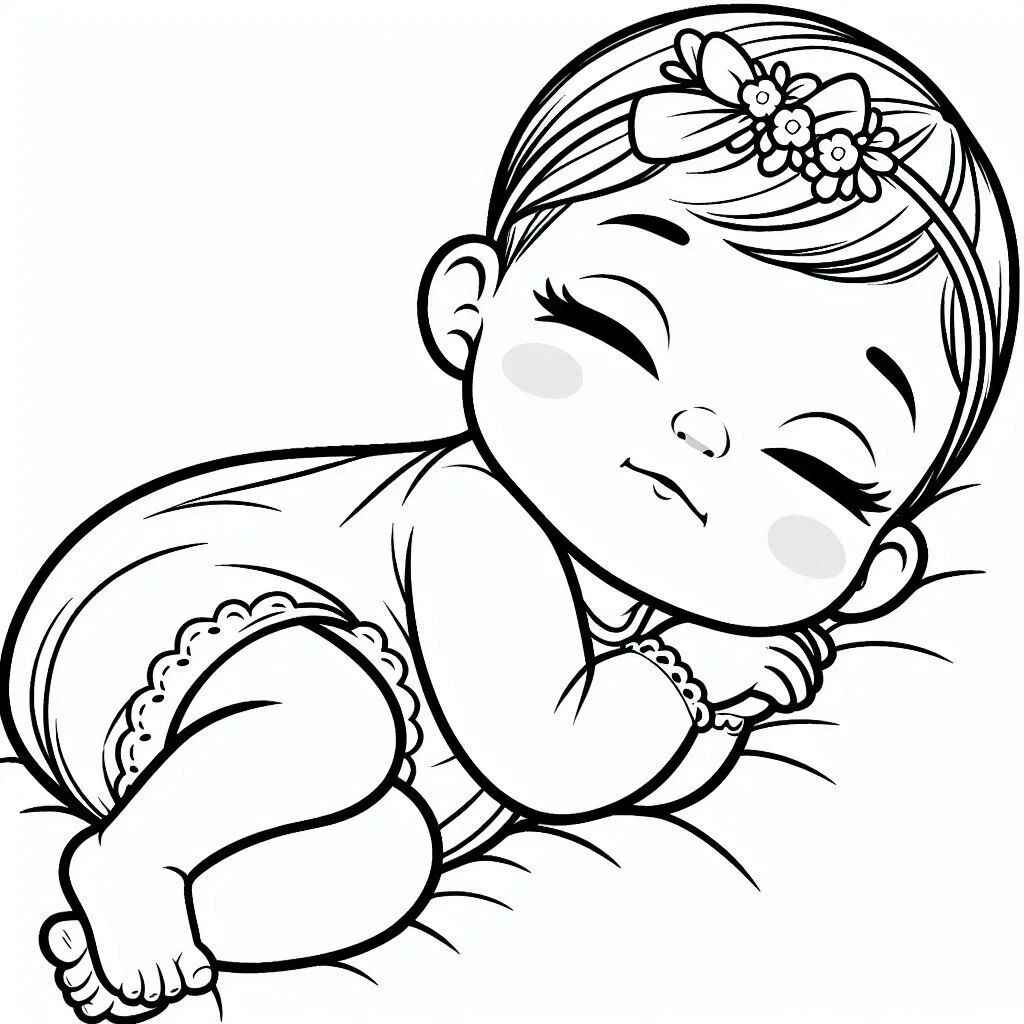 Baby Ausmalbilder 910