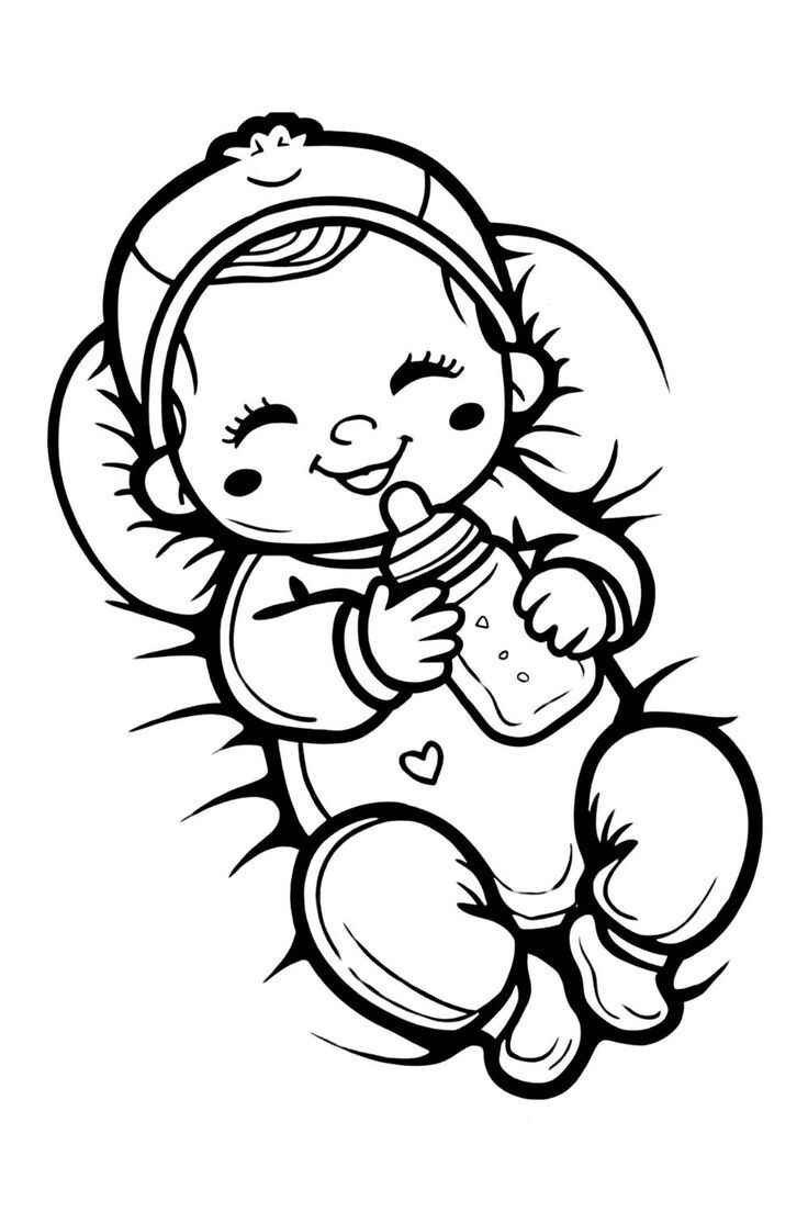 Baby Ausmalbilder 933