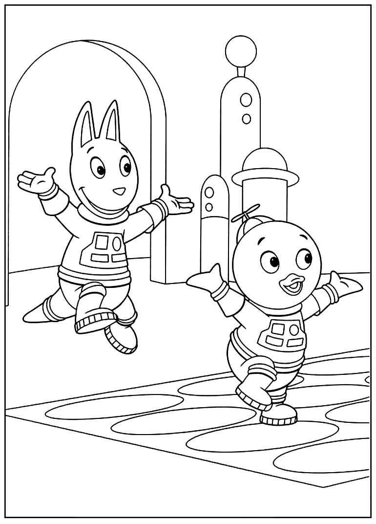 Backyardigans Ausmalbilder 080