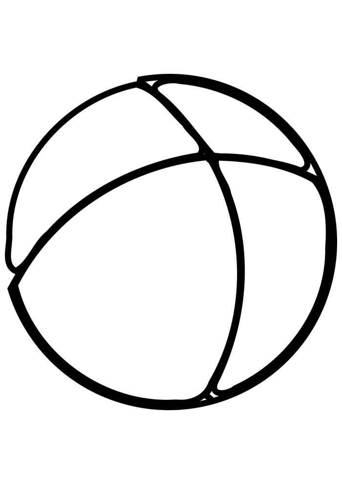 Bälle Ausmalbilder 041
